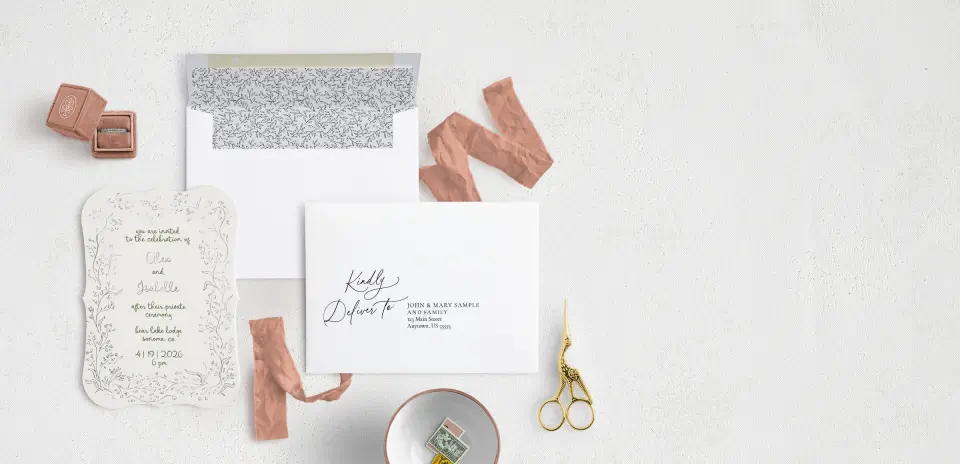 Front with Envelope Liner