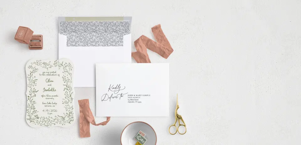 Front with Envelope Liner