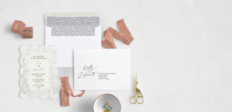 Front with Envelope Liner