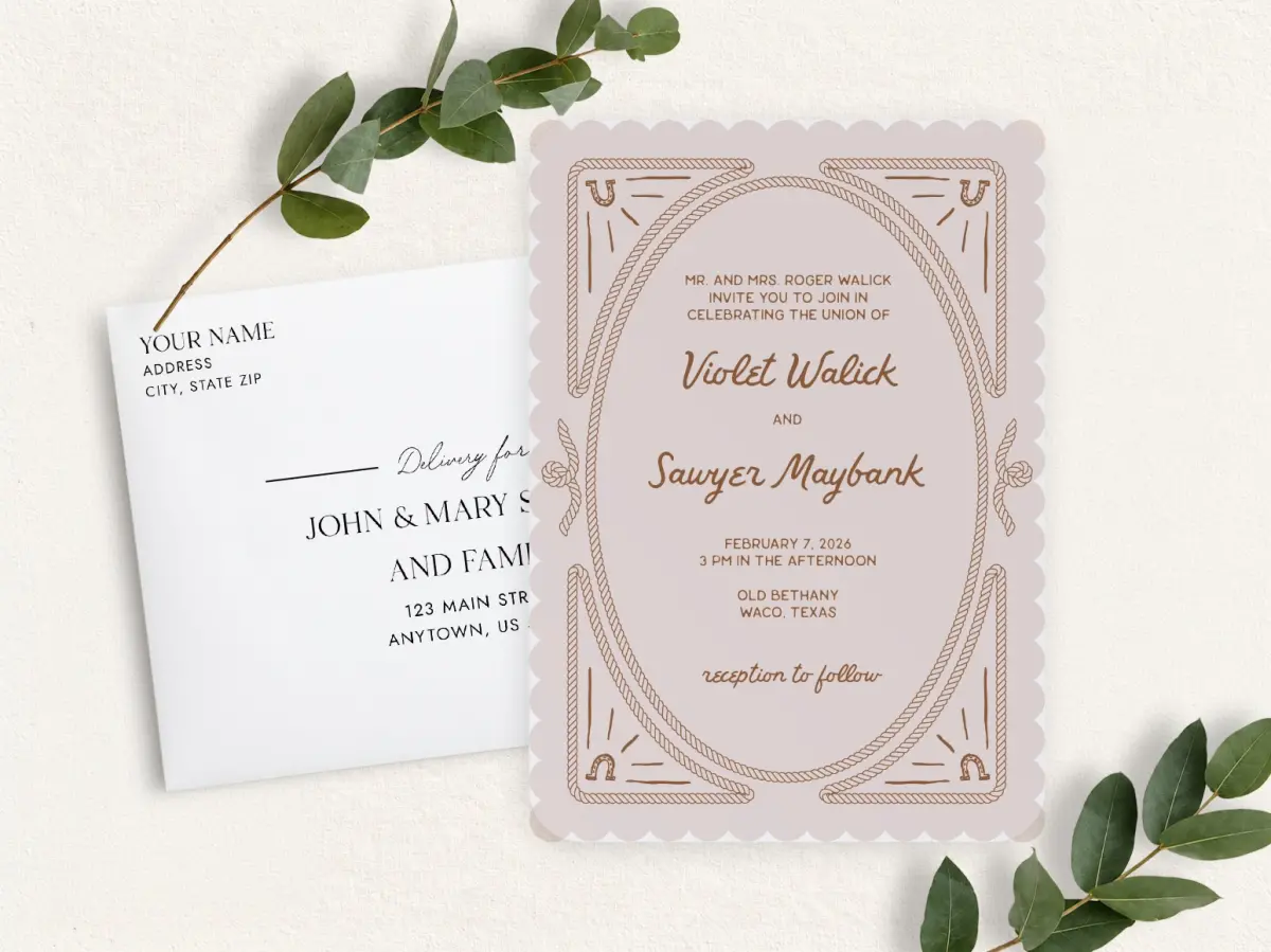 Front & Envelope