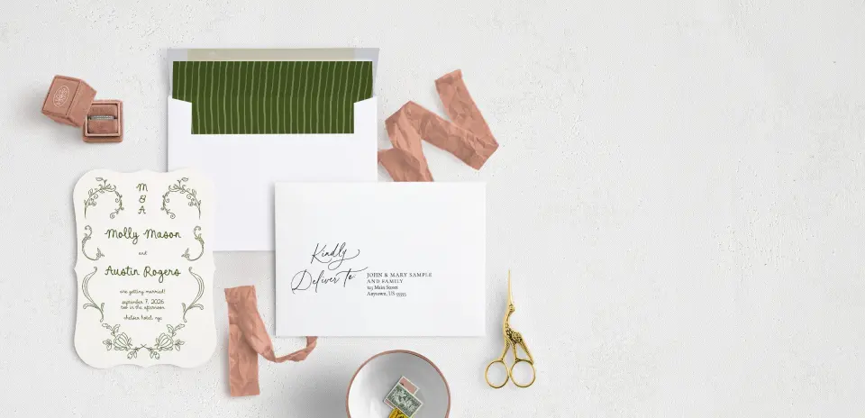 Front with Envelope Liner