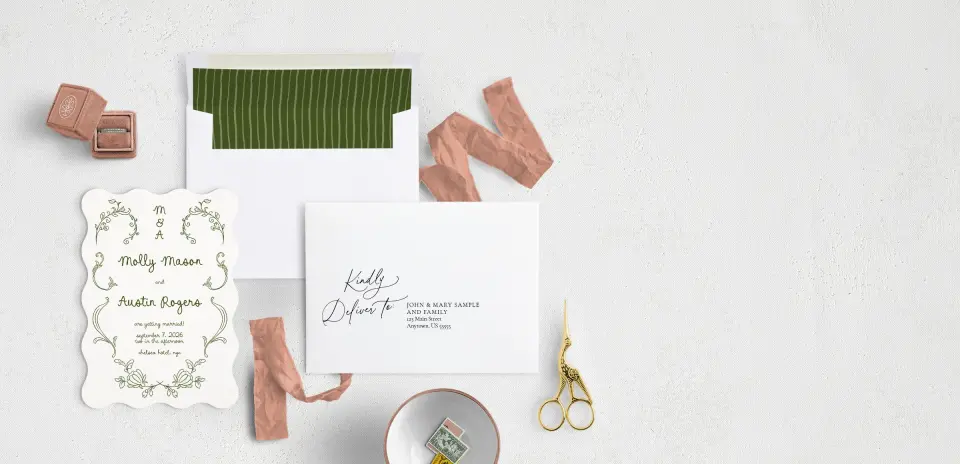 Front with Envelope Liner