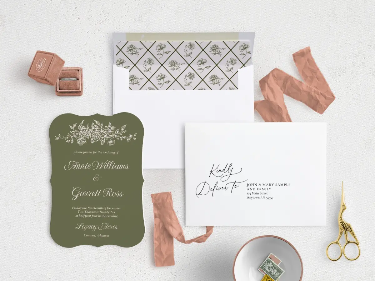 Front with Envelope Liner