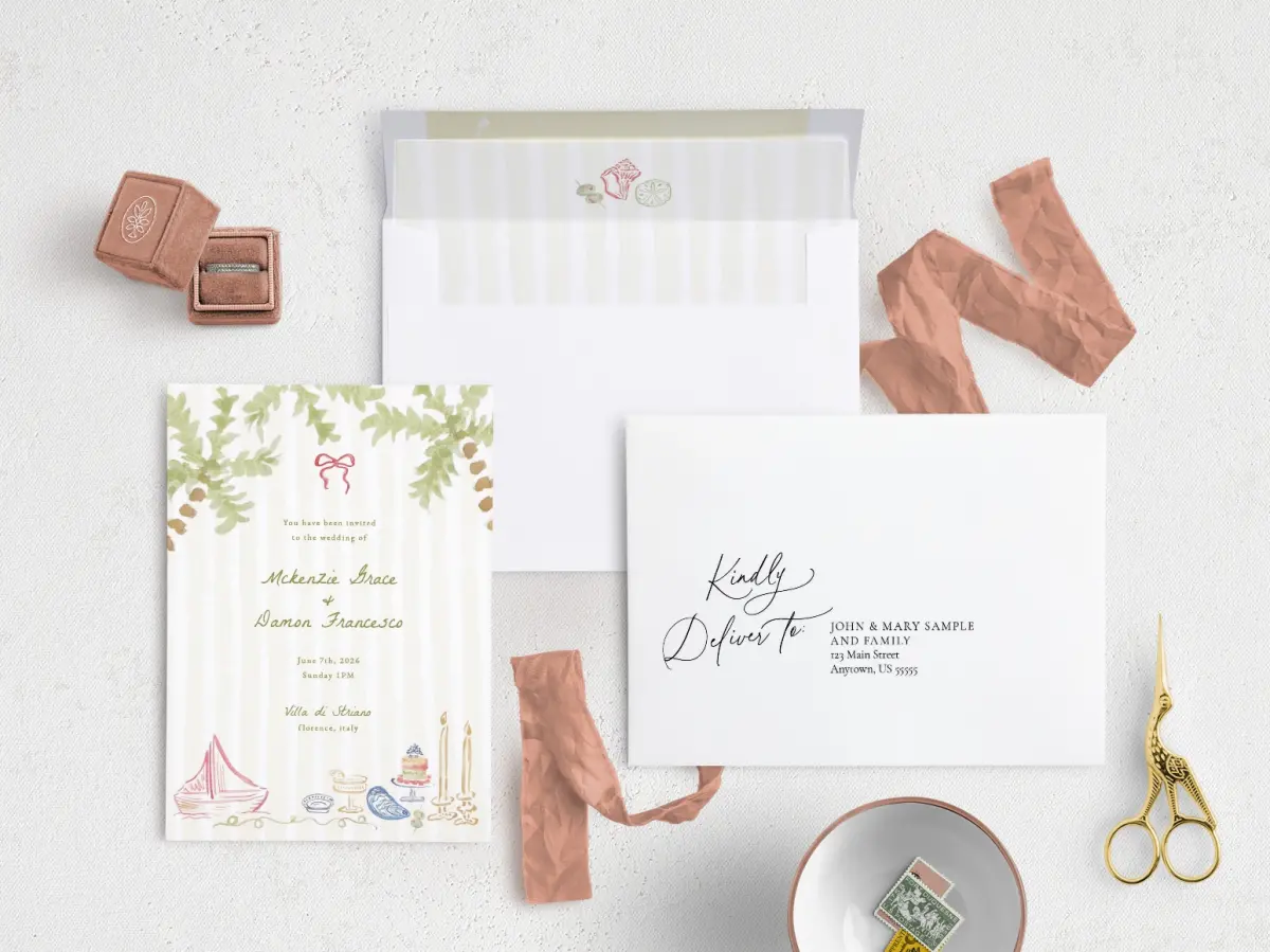 Front with Envelope Liner