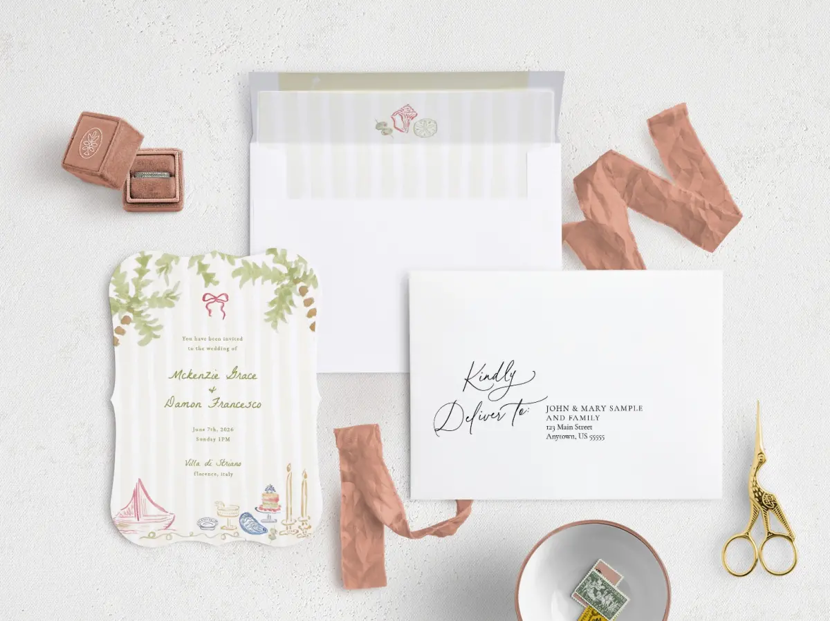 Front with Envelope Liner