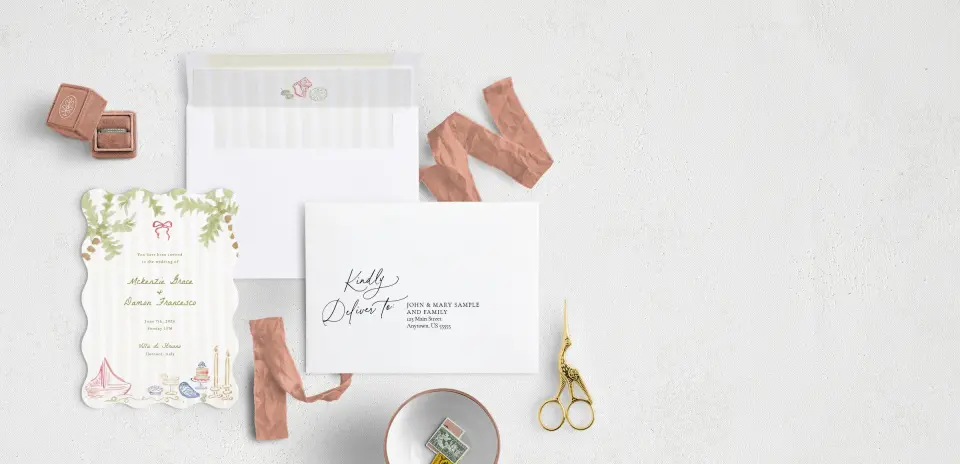 Front with Envelope Liner