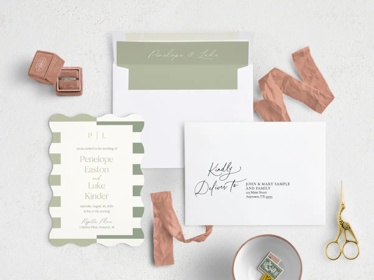 Front with Envelope Liner