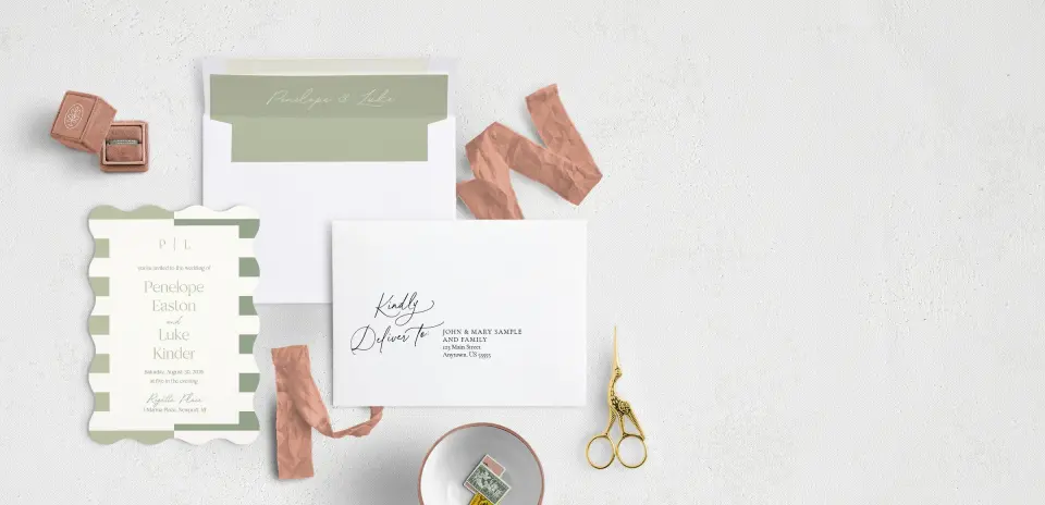 Front with Envelope Liner