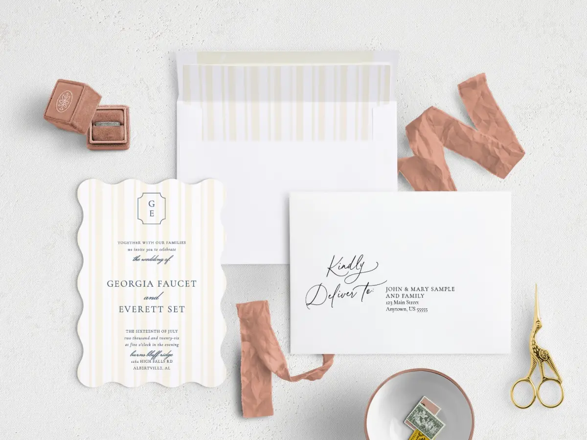 Front with Envelope Liner