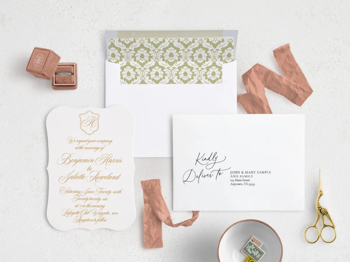 Front with Envelope Liner