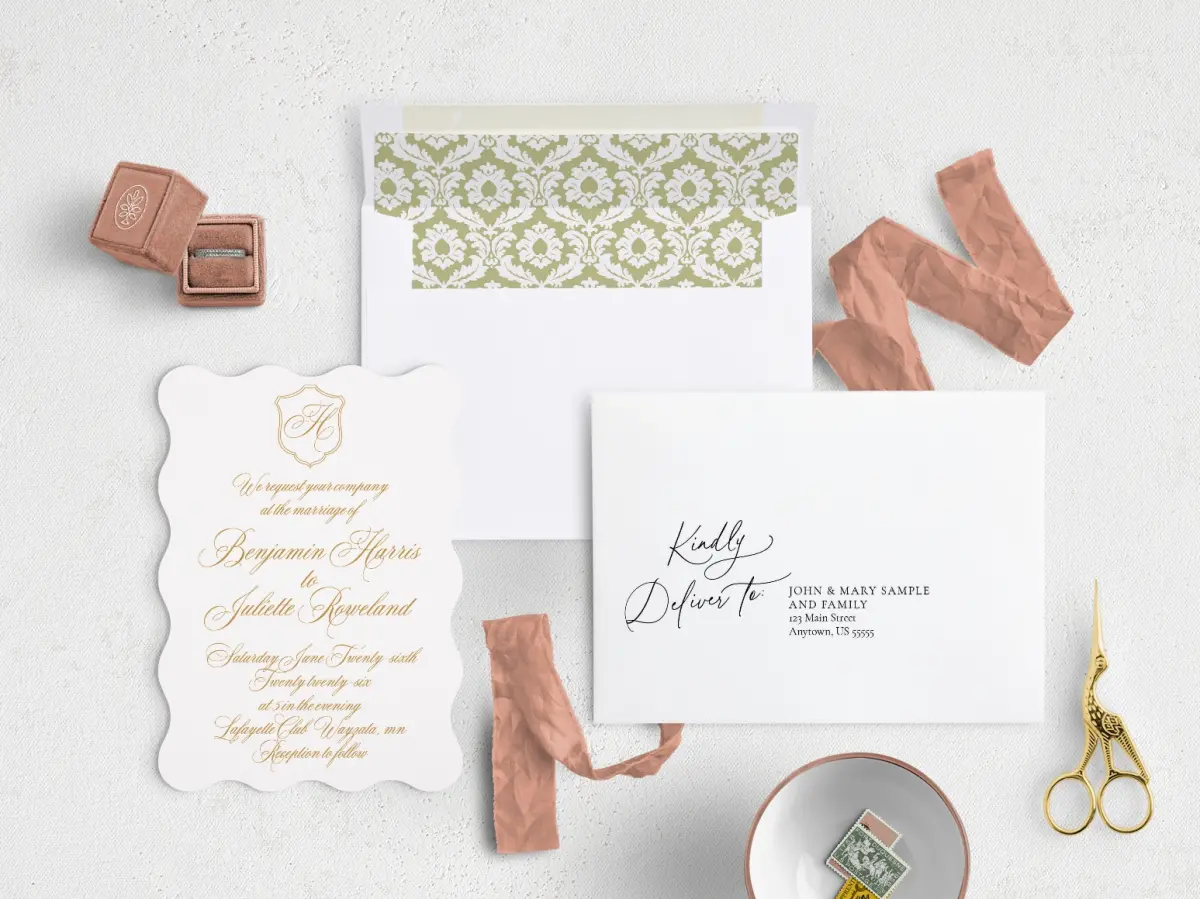 Front with Envelope Liner