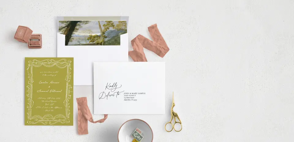 Front with Envelope Liner