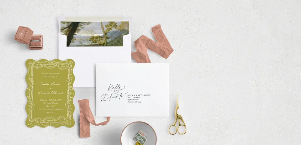 Front with Envelope Liner