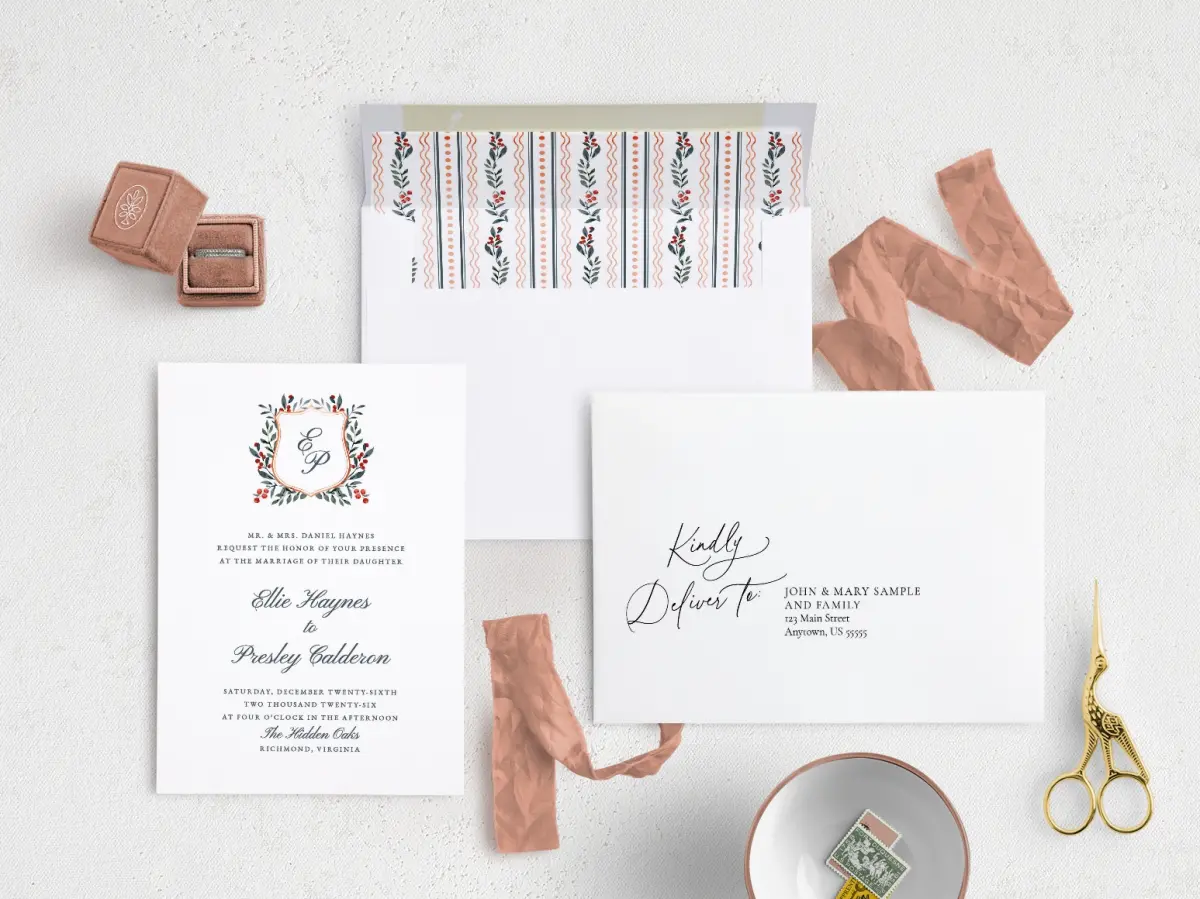 Front with Envelope Liner