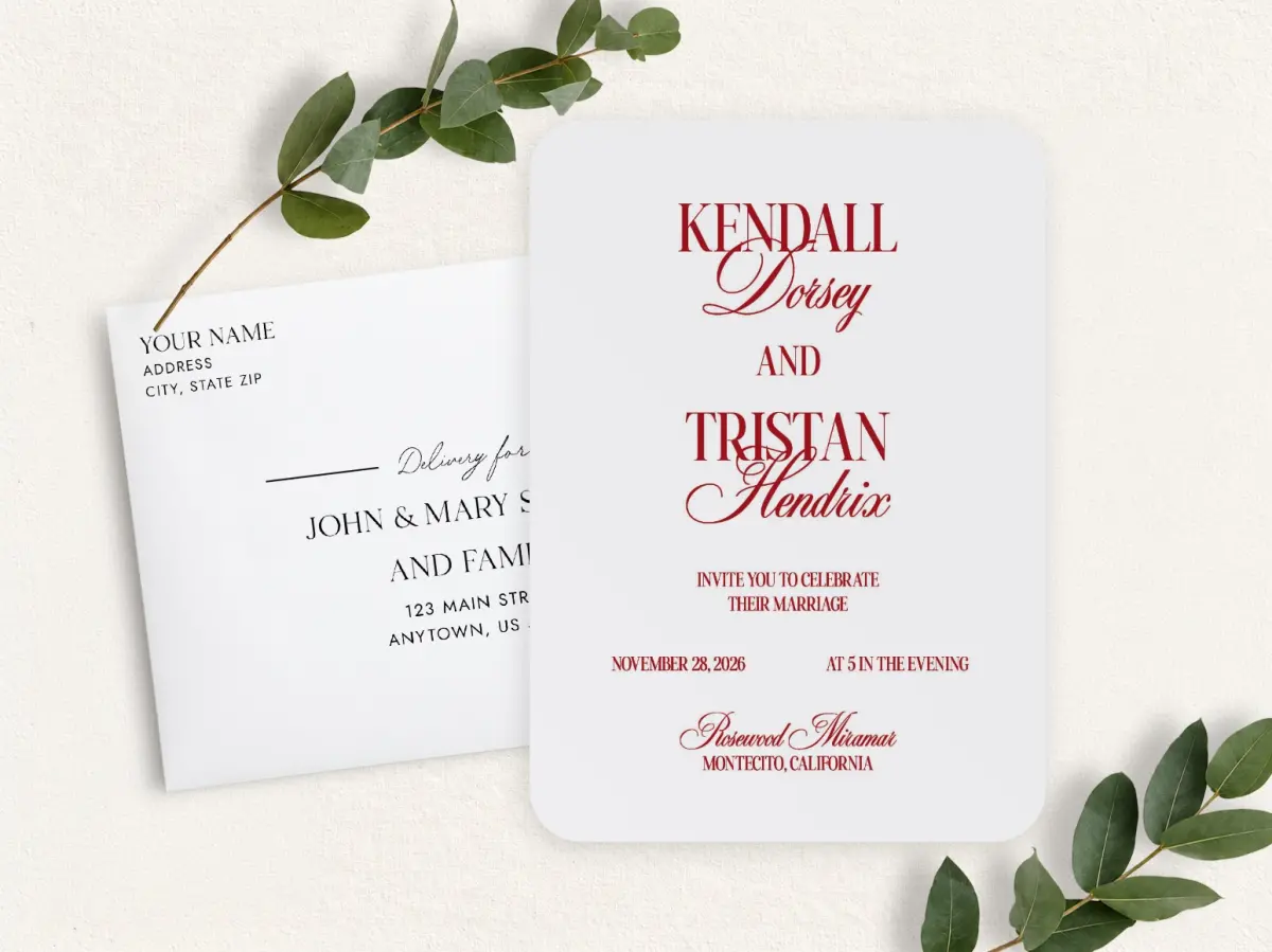 Front & Envelope