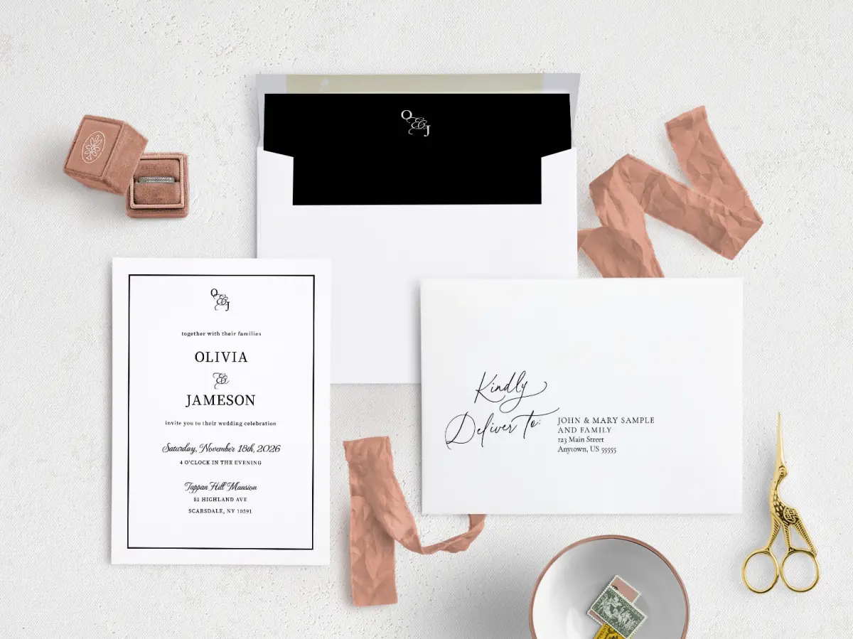 Front with Envelope Liner