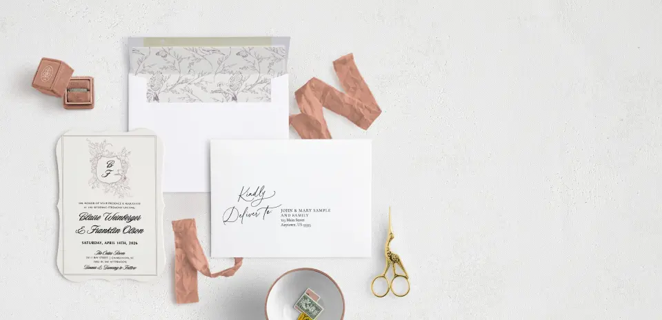 Front with Envelope Liner