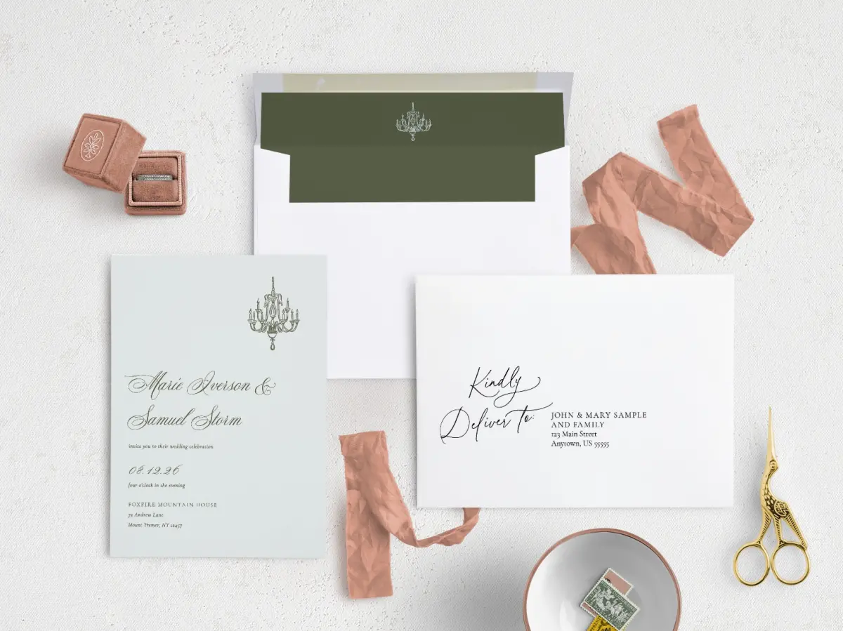 Front with Envelope Liner