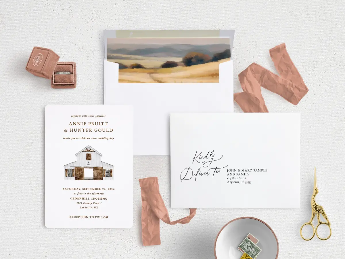 Front with Envelope Liner