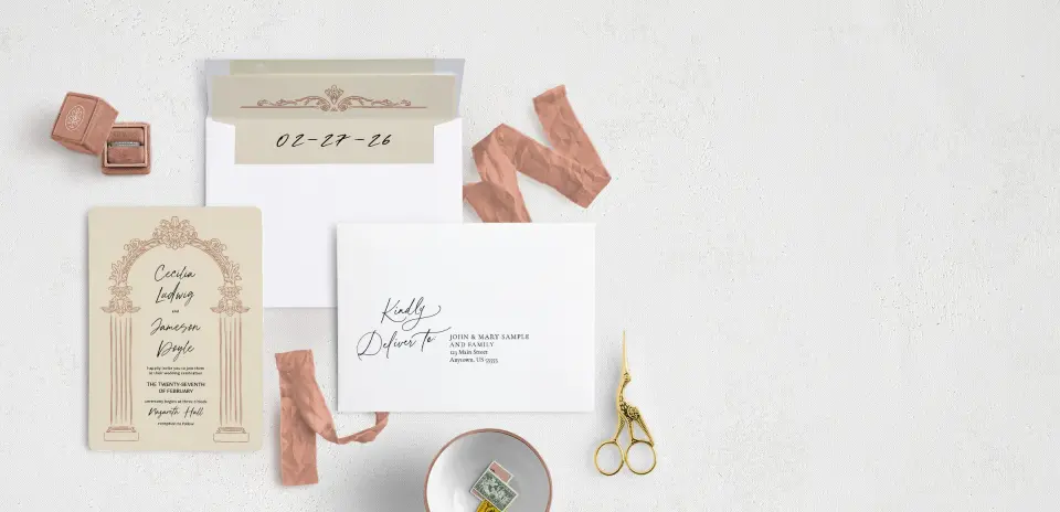 Front with Envelope Liner