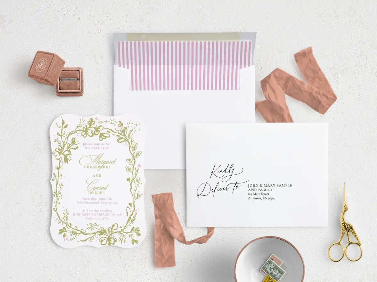 Front with Envelope Liner