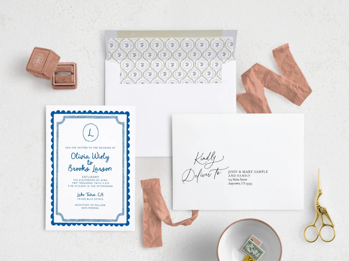 Front with Envelope Liner
