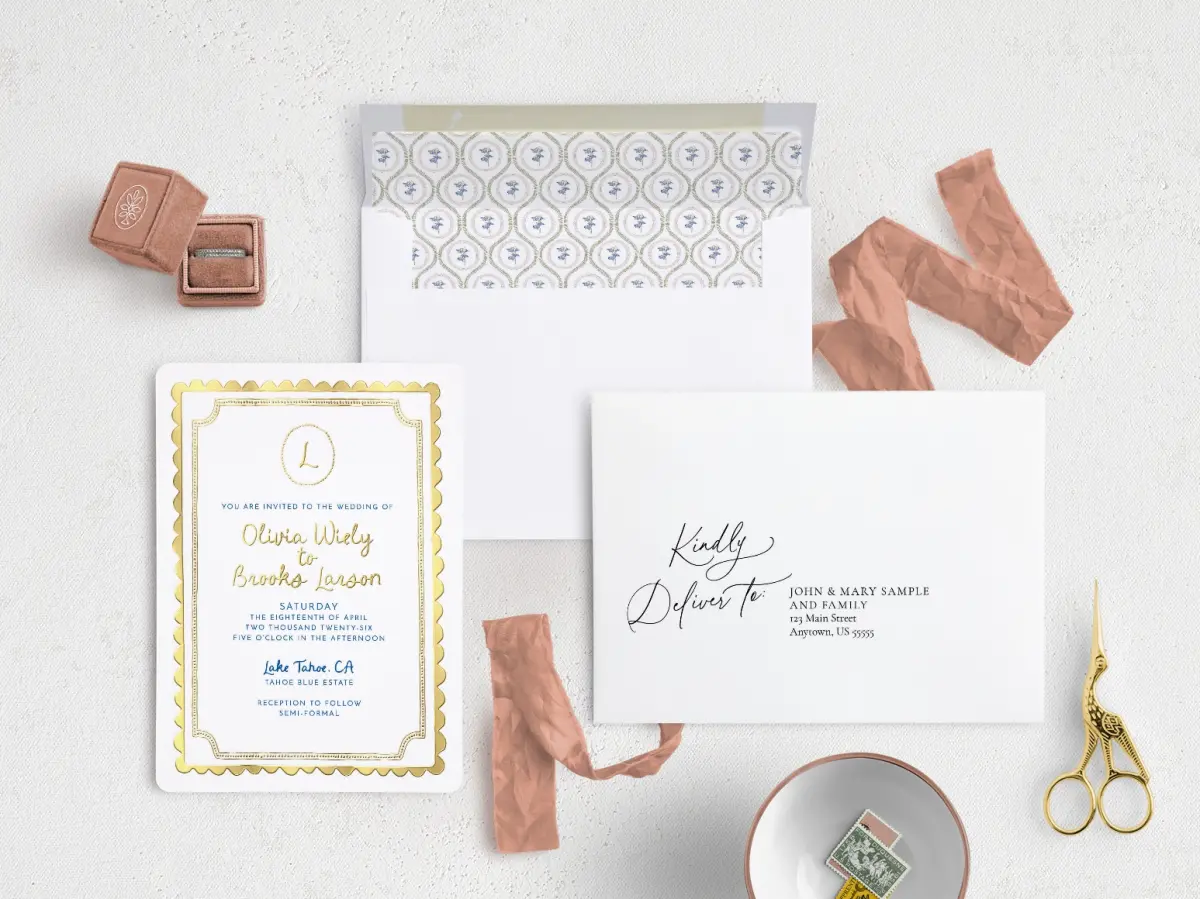 Front with Envelope Liner