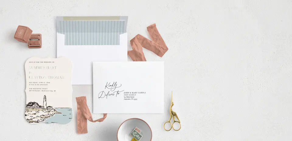 Front with Envelope Liner