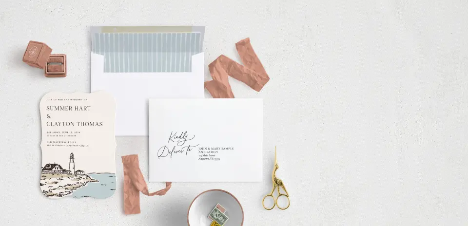 Front with Envelope Liner