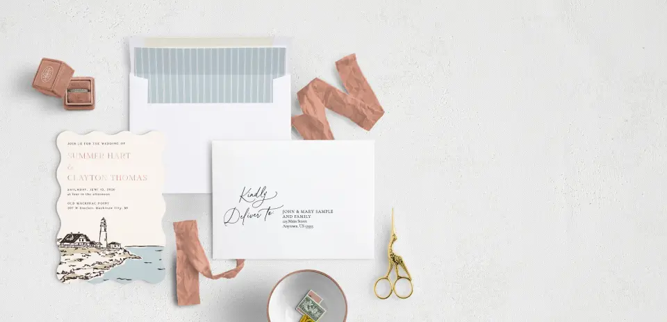 Front with Envelope Liner