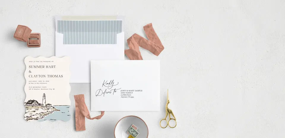 Front with Envelope Liner