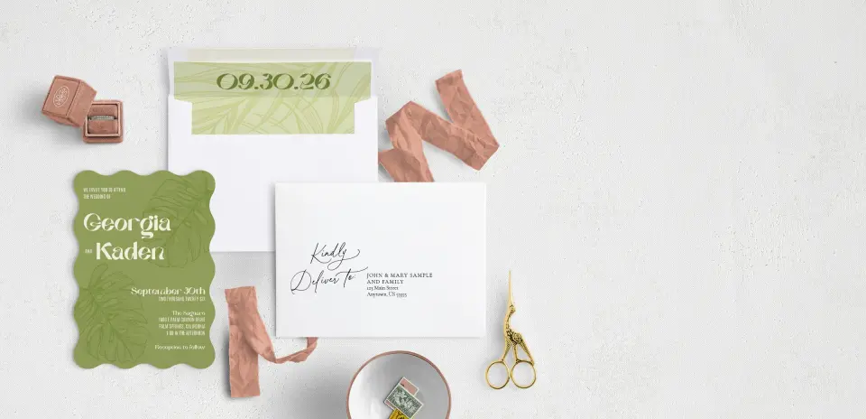 Front with Envelope Liner