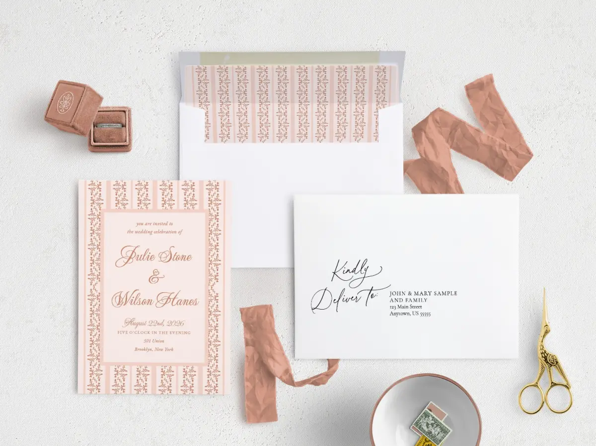 Front with Envelope Liner