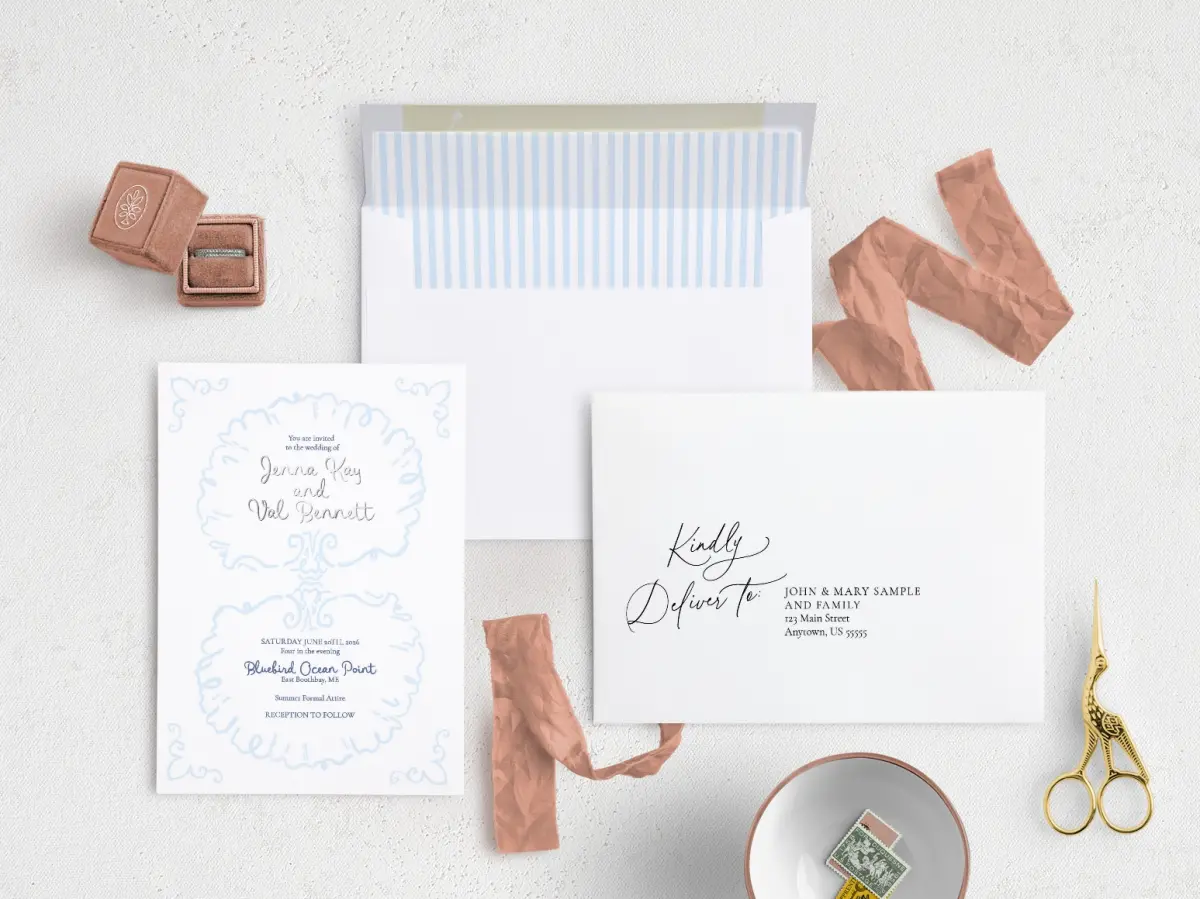 Front with Envelope Liner