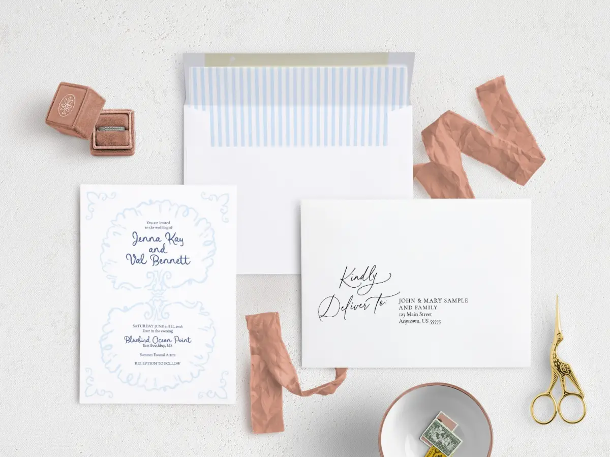 Front with Envelope Liner