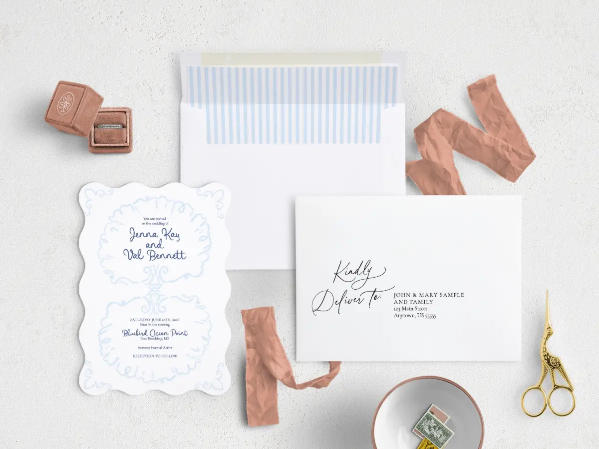 Front with Envelope Liner