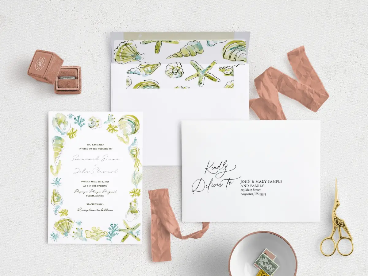 Front with Envelope Liner