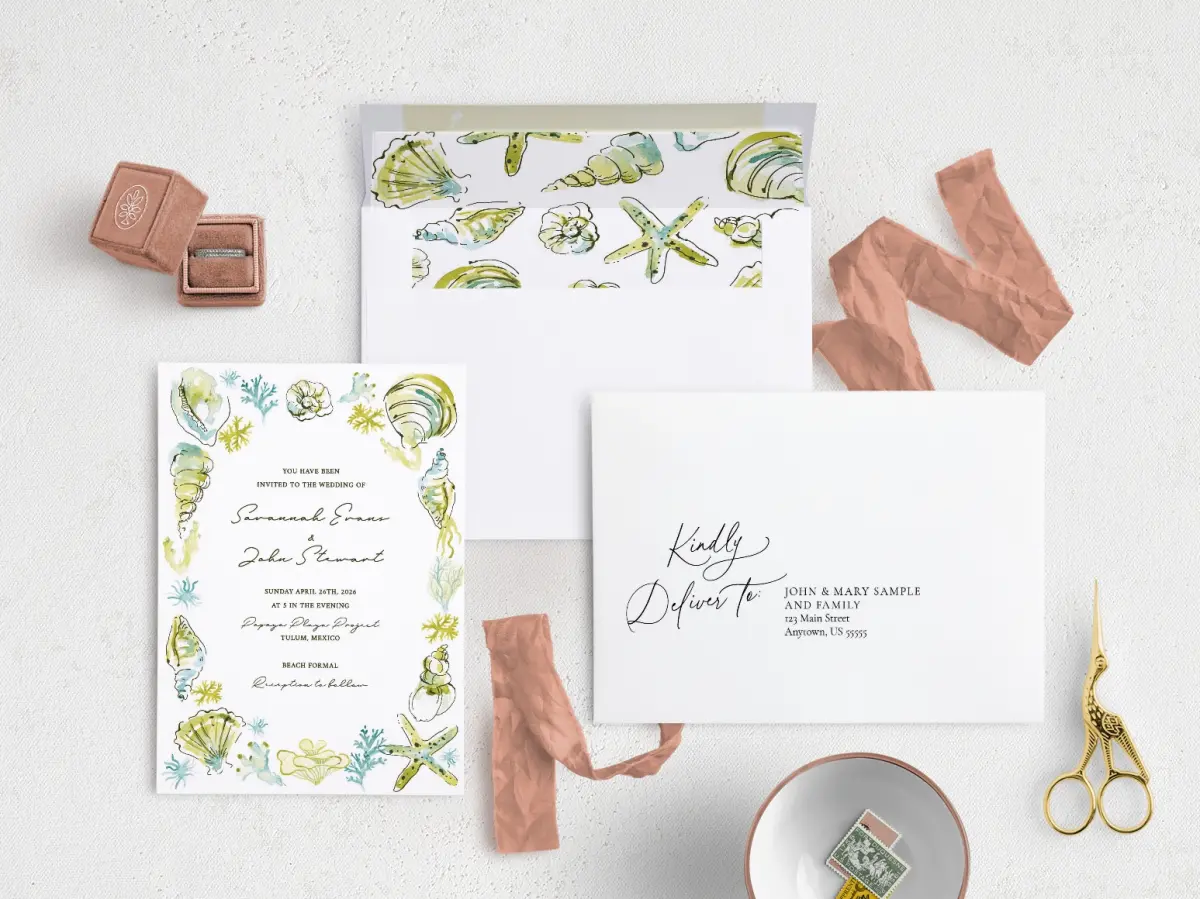 Front with Envelope Liner