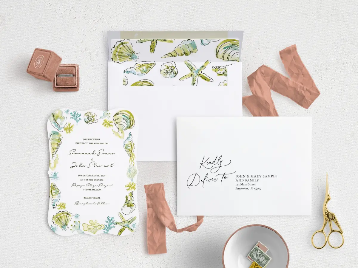 Front with Envelope Liner