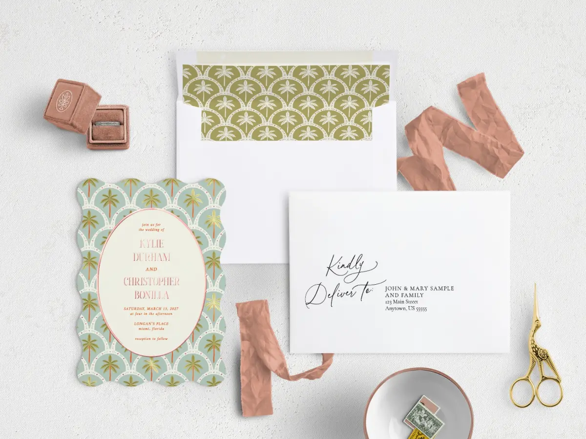 Front with Envelope Liner