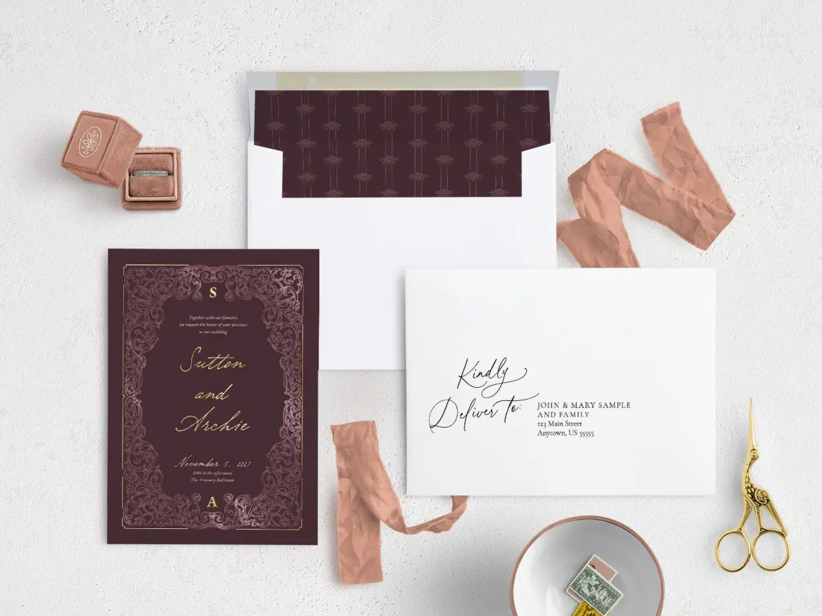 Front with Envelope Liner