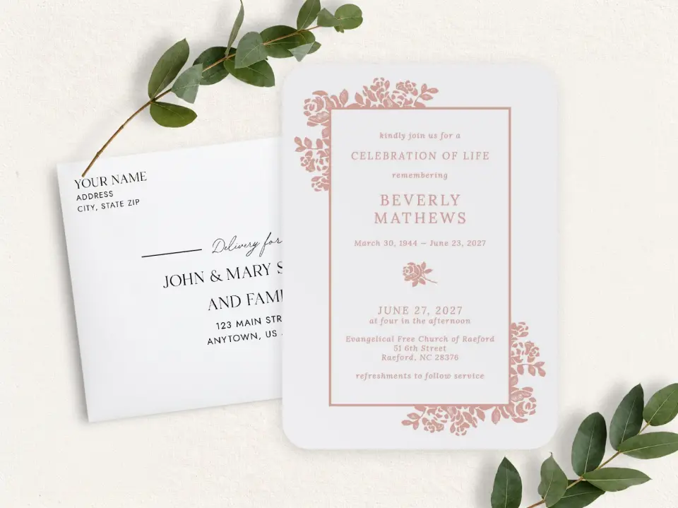 Front & Envelope