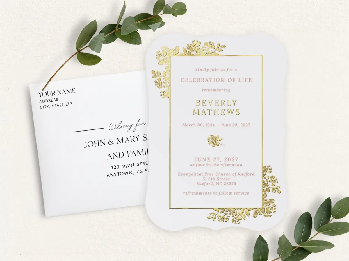 Front & Envelope
