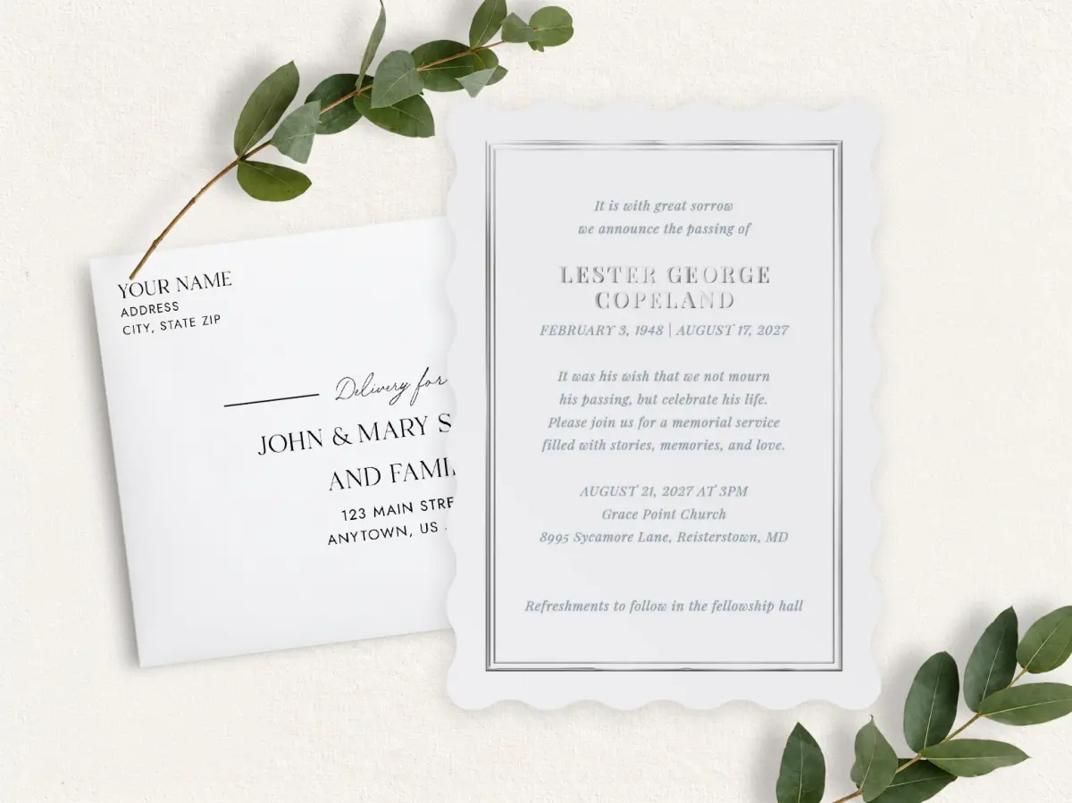 Front & Envelope