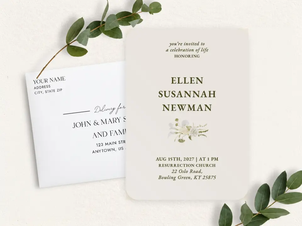 Front & Envelope