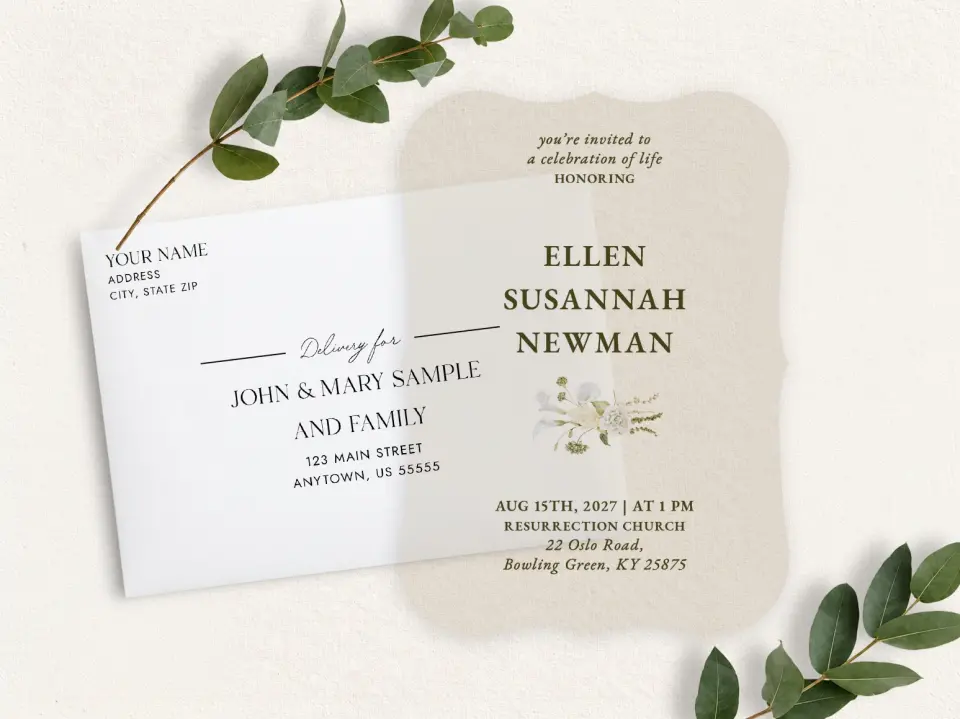 Front & Envelope