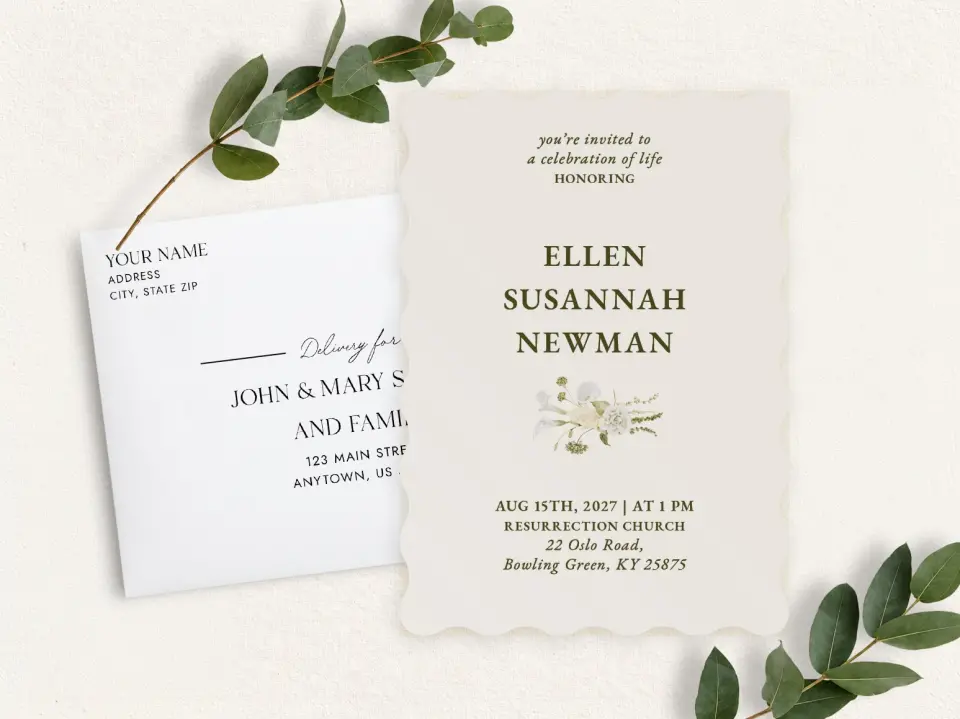 Front & Envelope