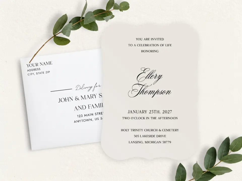 Front & Envelope