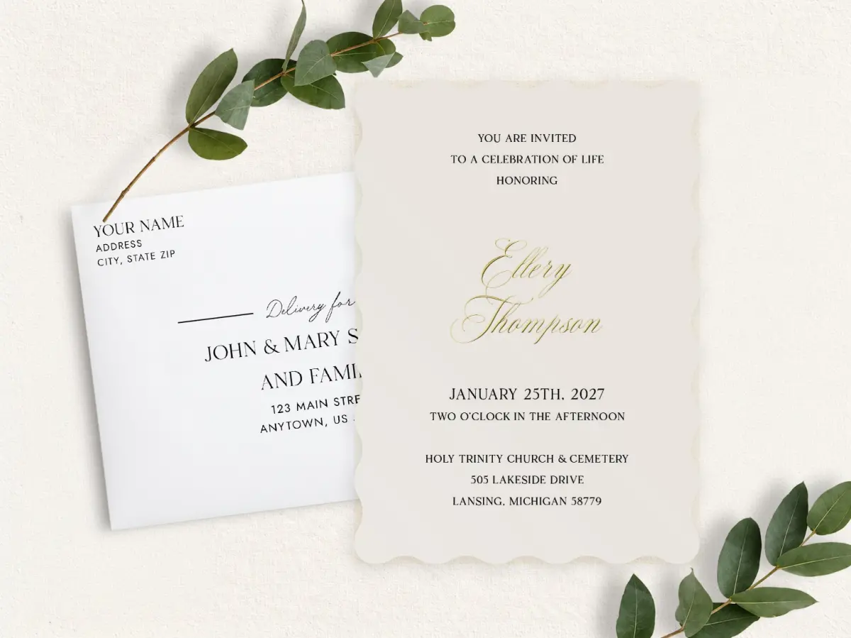 Front & Envelope