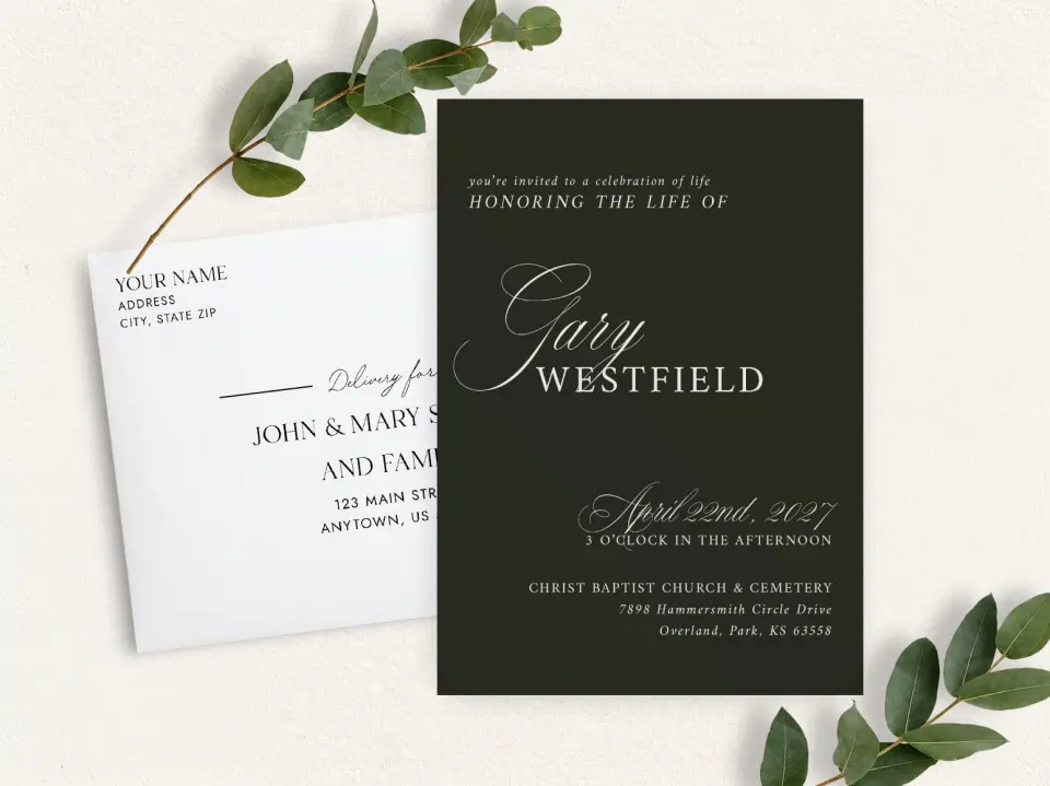 Front & Envelope